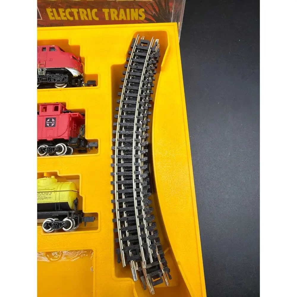 Vintage Bachmann N Scale PCC Trolley PTC #62995 Not Tested Orig Box Papers